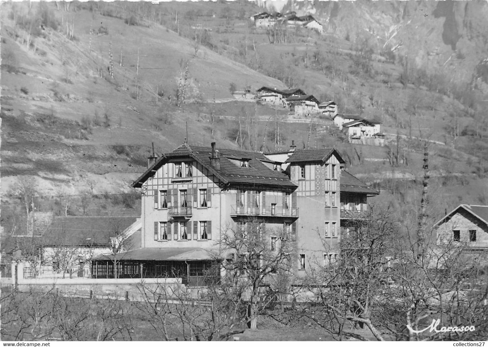 73-BOURG-SAINT-MAURICE- HOSTELLERIE DU PETIT-SAINT-BERNARD - Bourg Saint Maurice