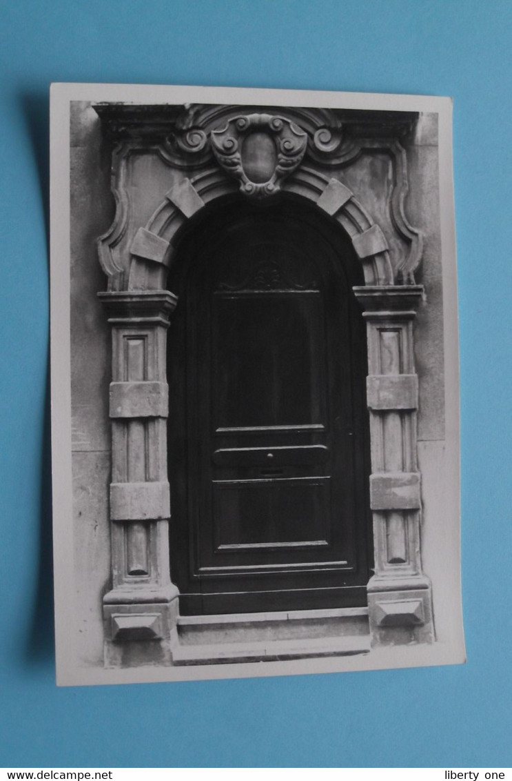 DEUR / POORT > Jeruzalemstraat 12 De Gecroonde Moor > ANTWERPEN ( Form. 12,5 X 9 Cm.) > Zie 2de Foto Beschrijving ! - Objets