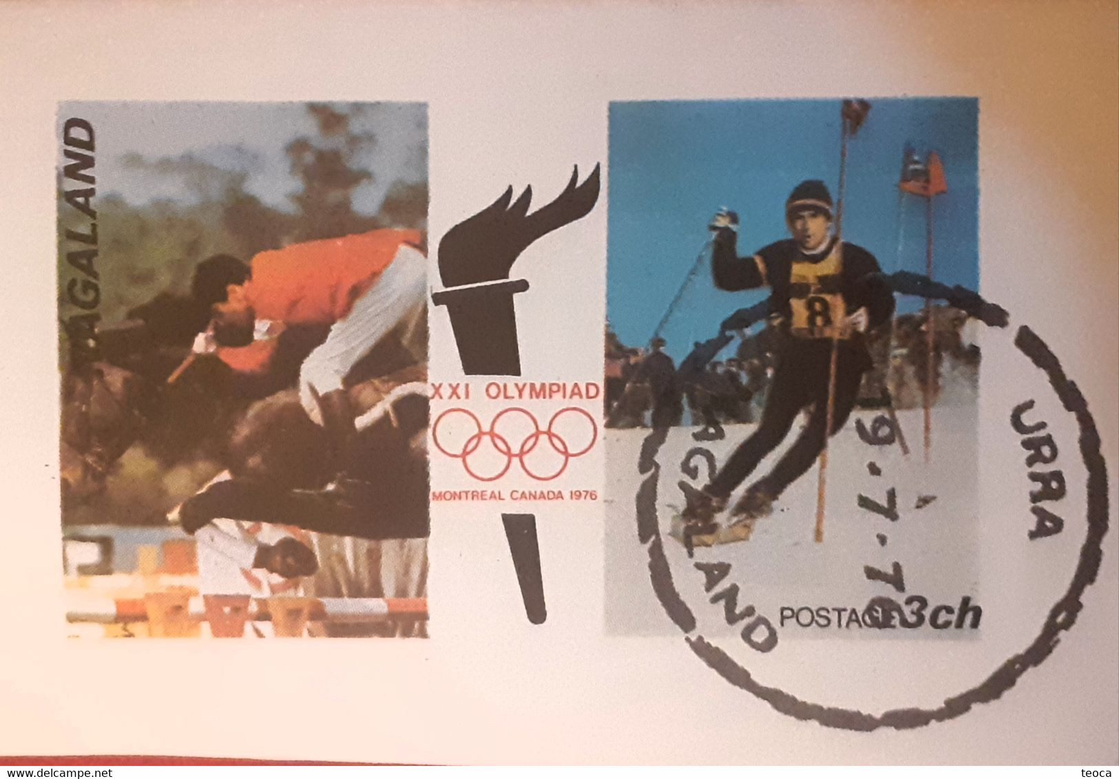 Sports Olympic Games  Riding , Sky, Montreal 1976 Olympic Game BFmperfect Used - Winter (Other)