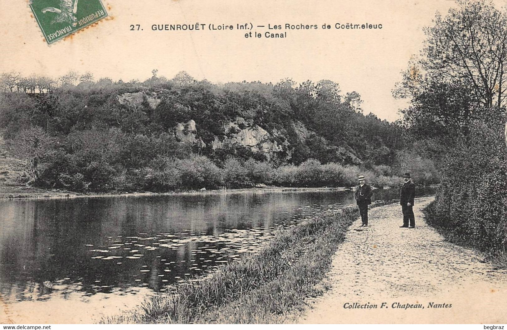 GUENROUET     CANAL   ET ROCHERS DE COATMELEUC - Guenrouet