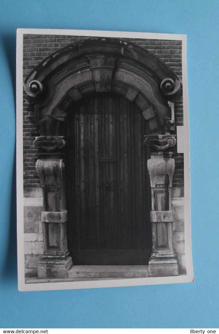 DEUR / POORT > Waterhuis Brouwershuis Brouwersstr 20 > ANTWERPEN ( Form. 12,5 X 9 Cm.) > Zie 2de Foto Beschrijving ! - Objets