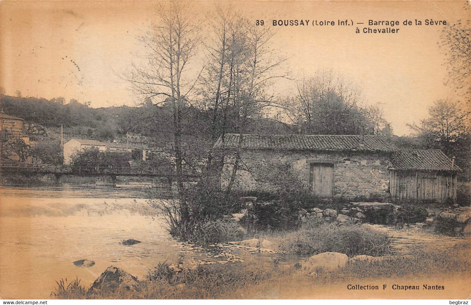 BOUSSAY     BARRAGE DE LA SEVRE   A CHEVALIER - Boussay