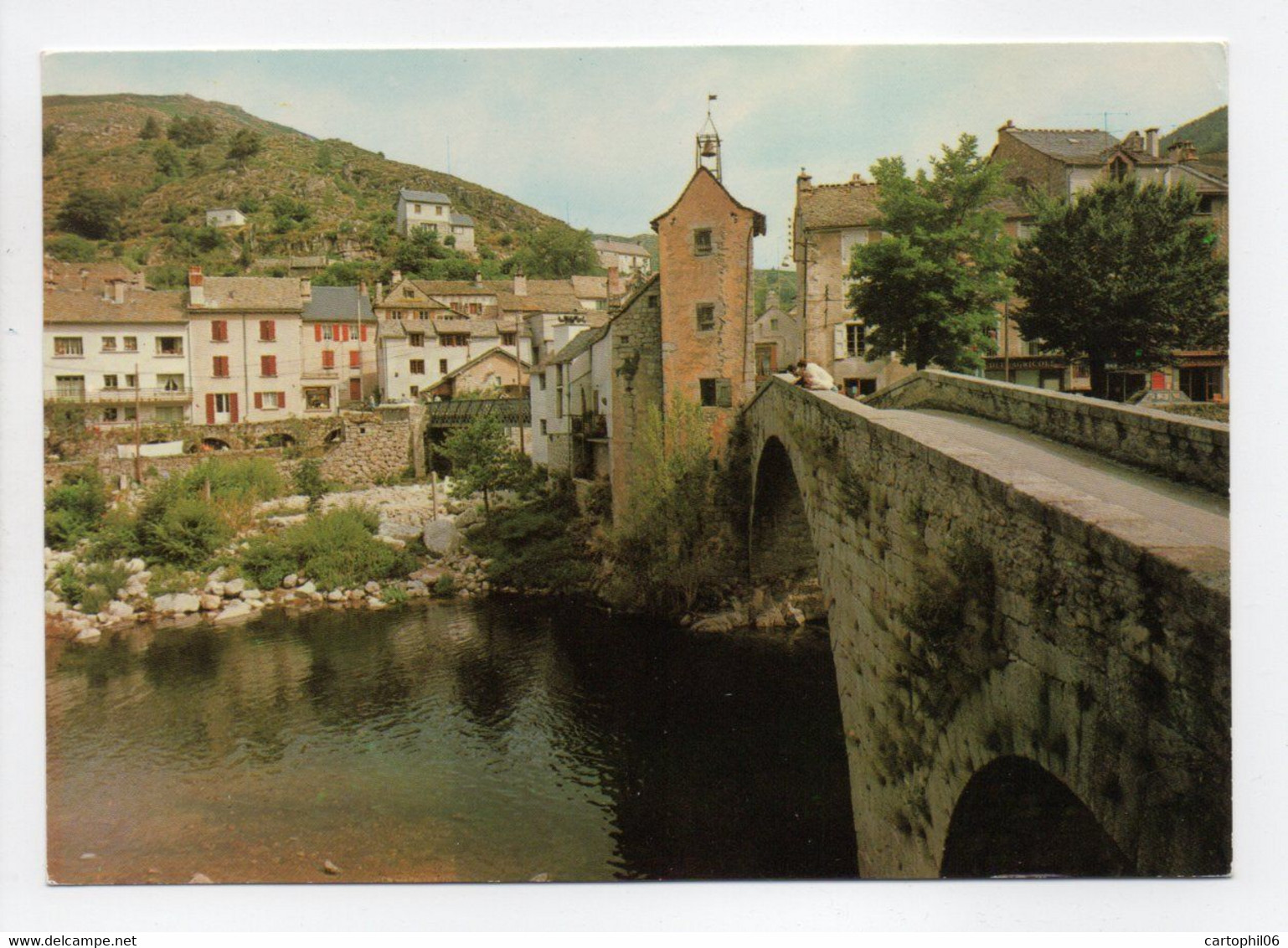 - CPM PONT DE MONTVERT (48) - Le Grand Pont Et L'Horloge - Editions CELLARD Z.816 - - Autres & Non Classés