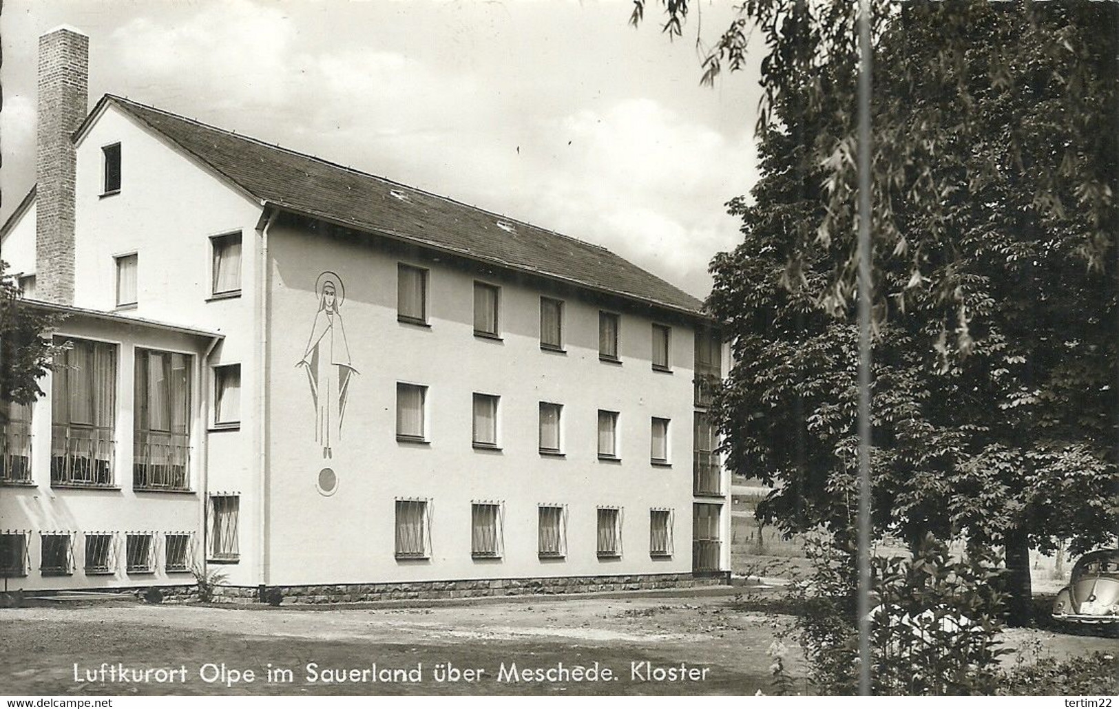 ( MESCHEDE  )(ALLEMAGNE ) LUFTKURORT OLPE IM SAUERLAND UBER MESCHEDE .KLOSTER - Meschede