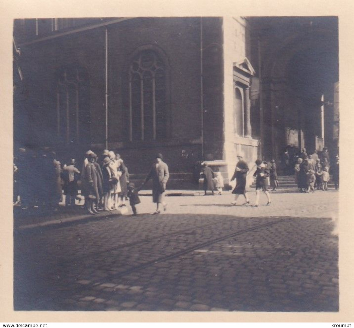 VERVIERS 1928 Sortie Messe  Eglise St Remacle - Orte