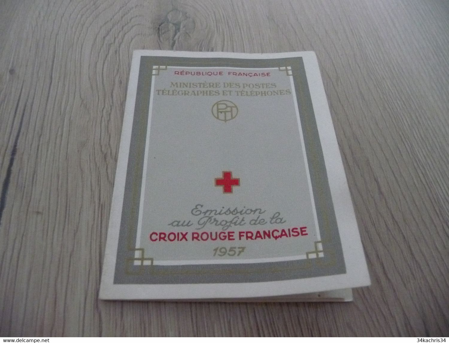 Carnet France  Croix Rouge BE 1957 N° 2006 - Croix Rouge