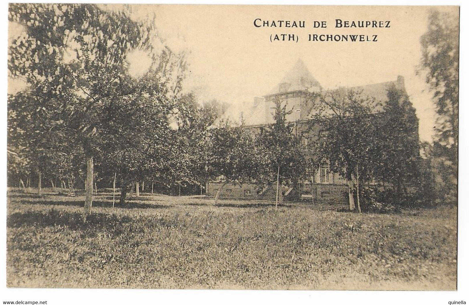 Irchonwelz (Ath) (M 5638)  Château Cache Derrière Les Arbres - Ath