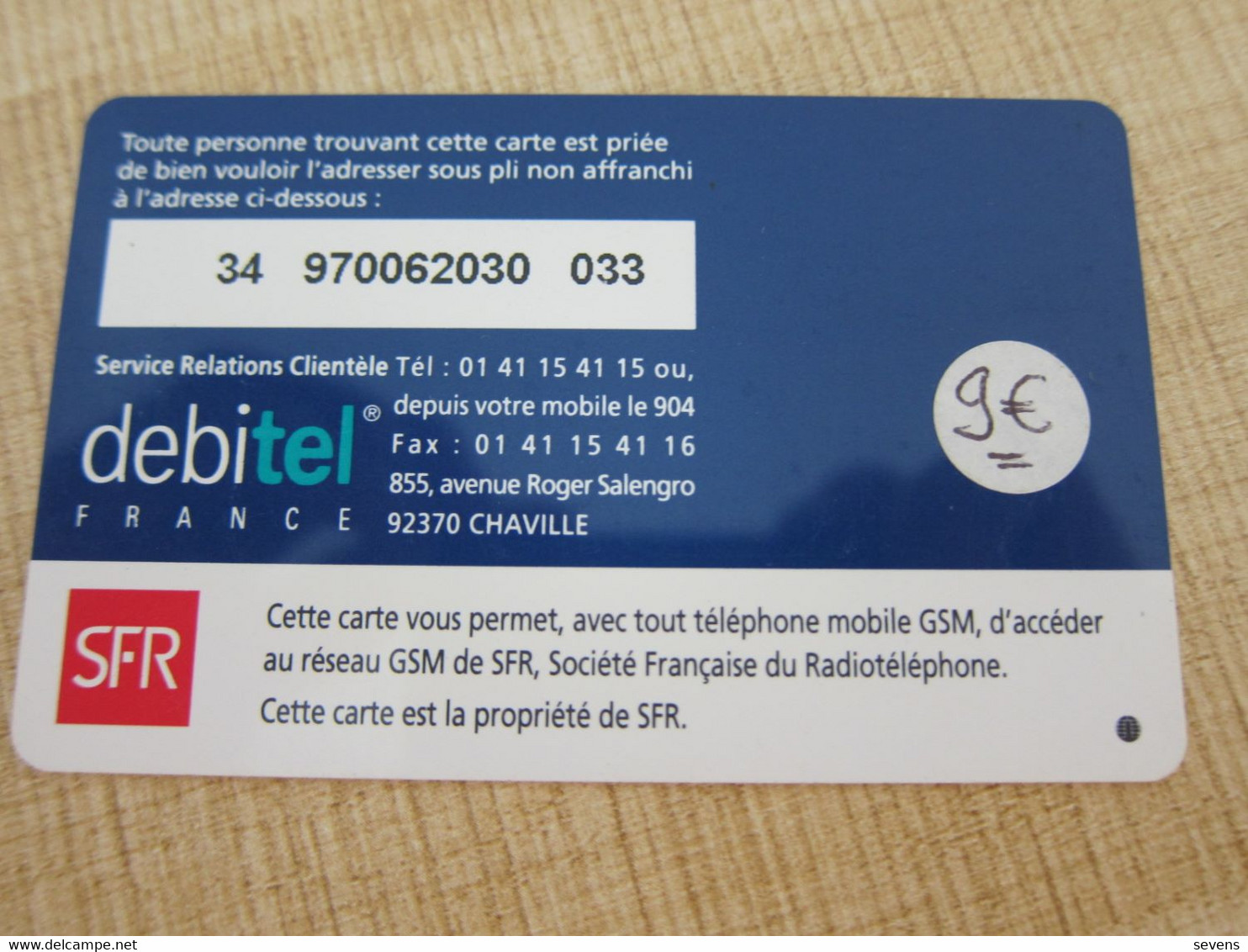 Debitel GSM SIM Card - Ohne Zuordnung