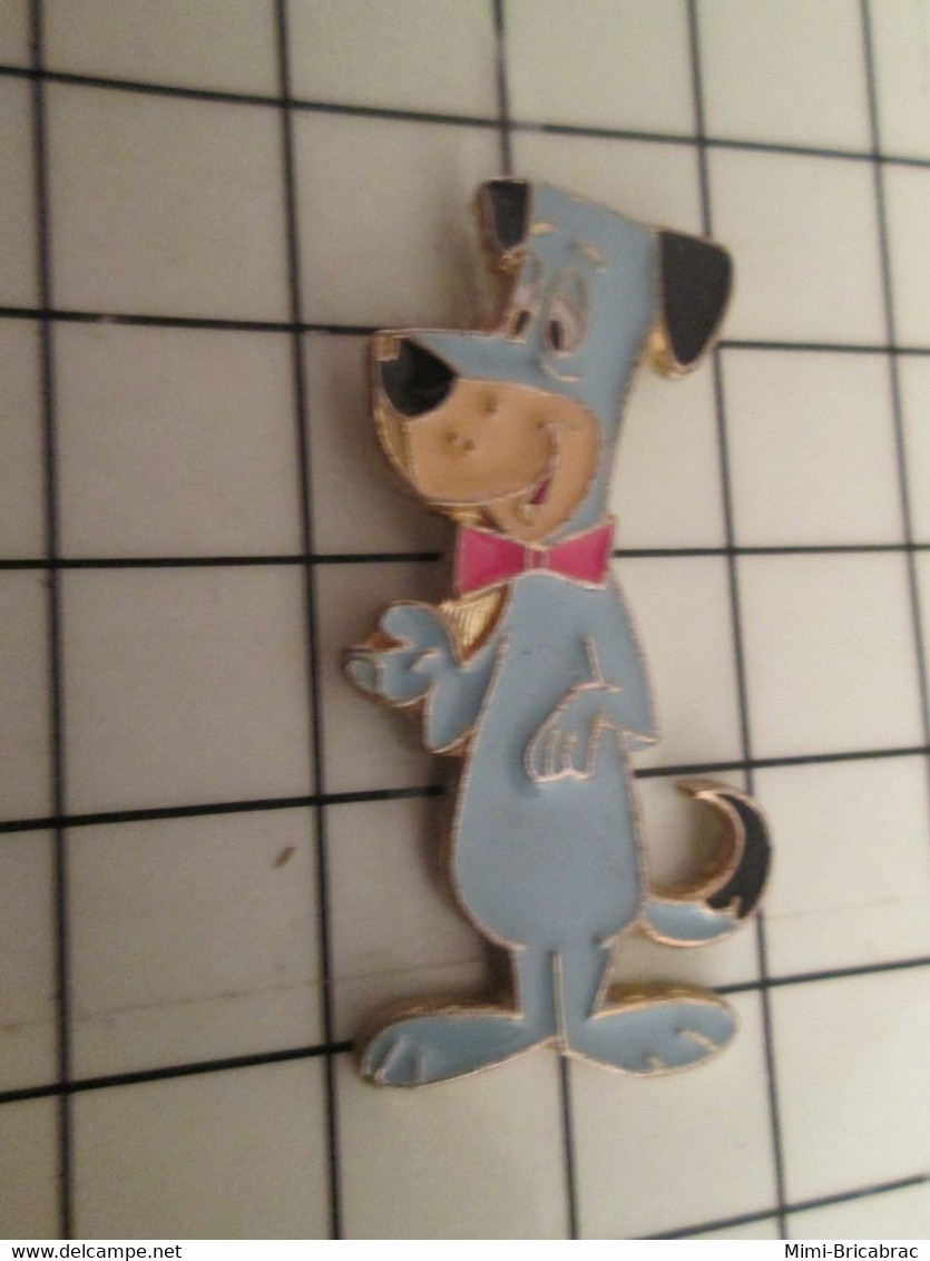 SP07 Pins Pin's / Rare & Belle Qualité THEME CINEMA / DESSIN ANIME HANNA & BARBERA CHIEN BLEU ROQUET BELLES OREILLES - Filmmanie