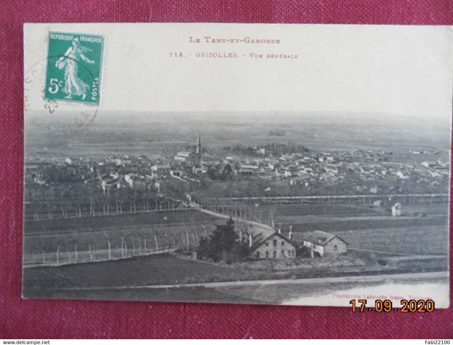 CPA - Grisolles - Vue Générale - Grisolles