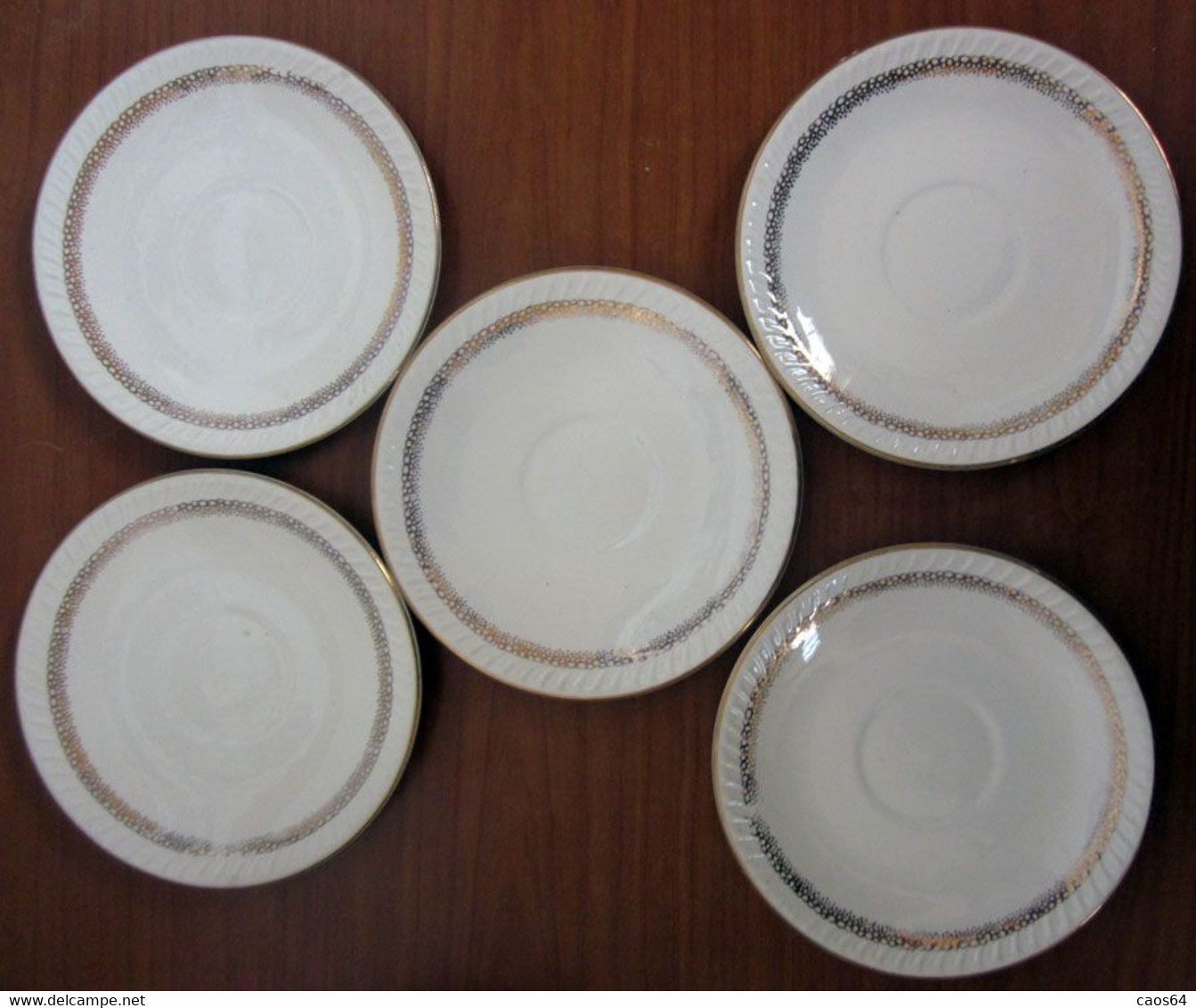 5 PIATTI PAGNOSSIN TREVISO ITALY DA DOLCE VINTAGE - Plates