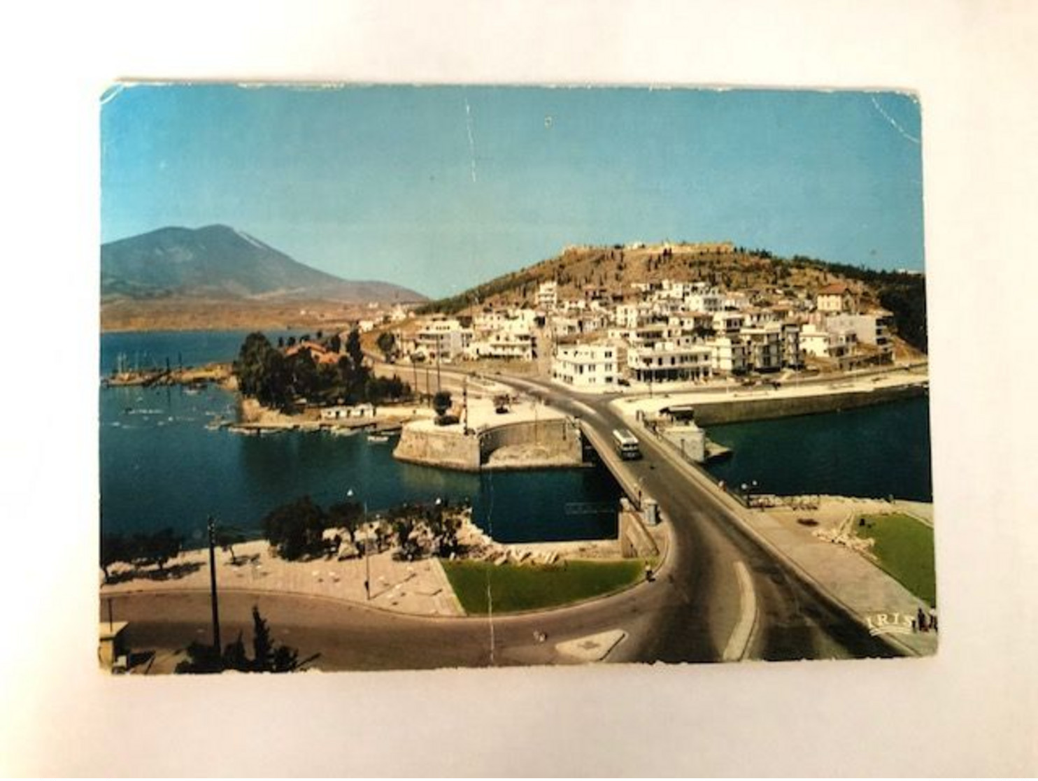 GREECE - CHALKIS - THE BRIDGE TO KARABABA - 1965 - POSTCARD - Grecia