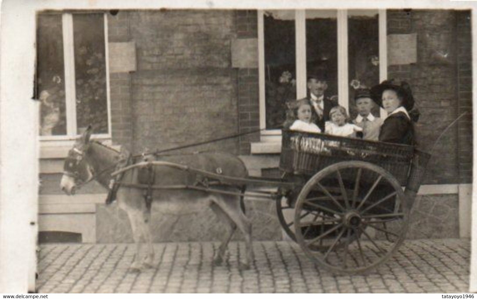 Frasnes-lez-gosselies Carte Photo Circulé En 1913 - Les Bons Villers