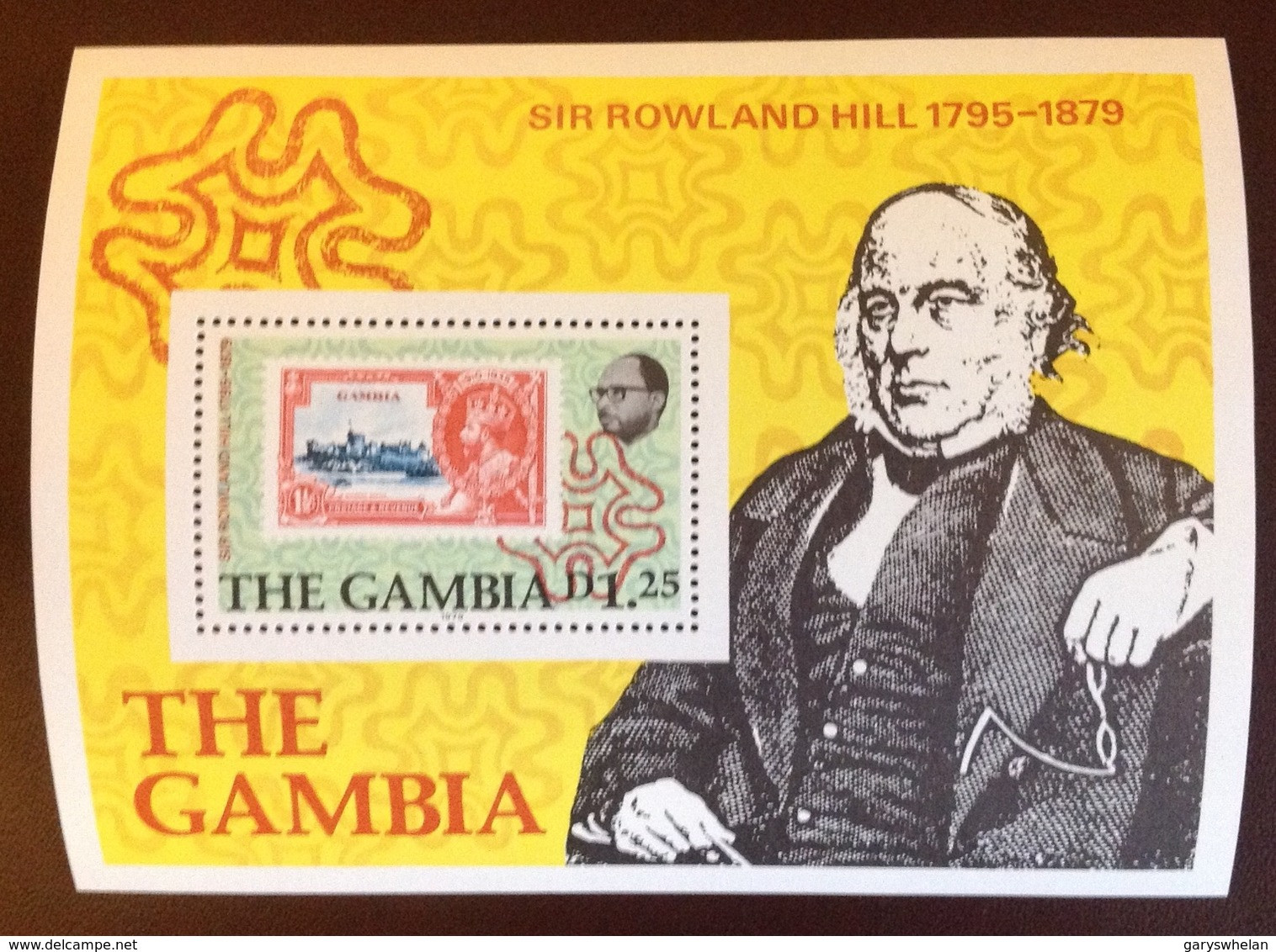 Gambia 1979 Rowland Hill Minisheet MNH - Gambia (1965-...)