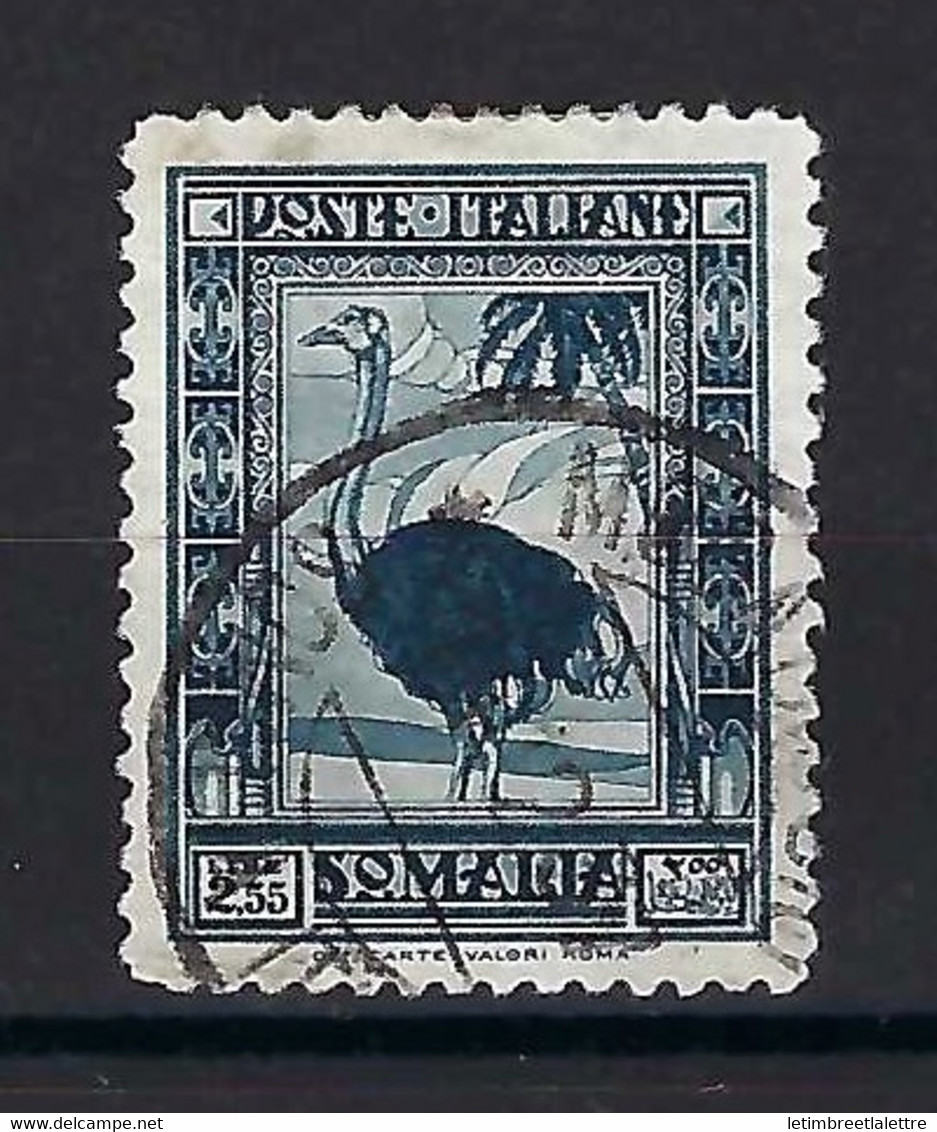 Somaliland Du Sud - Possession Italienne - Benadir - N° 175 - Oblitéré - Thématique Oiseaux - 1932 / 37 - Somalië