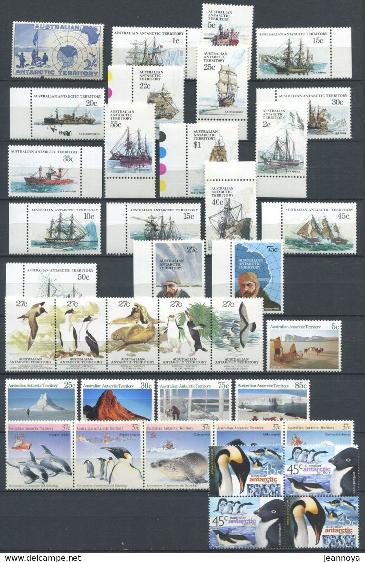 TERRITOIRE ANTARCTIQUE AUSTRALIEN - DIVERS ENTRE N° 37 & 124 - TOUS * * - LUXE - Unused Stamps