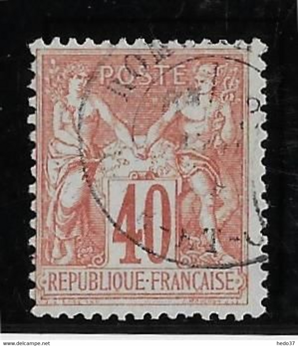 France N°70 - Type I - Oblitéré - TB - 1876-1878 Sage (Tipo I)