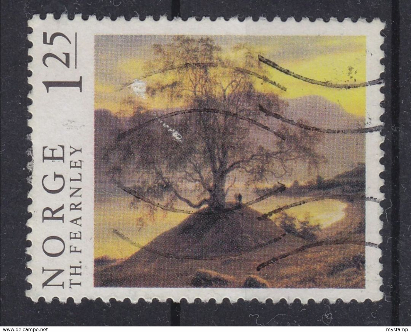 EARLY ISSUE STAMP FROM NORWAY POSTAL CANCLED - Sonstige & Ohne Zuordnung