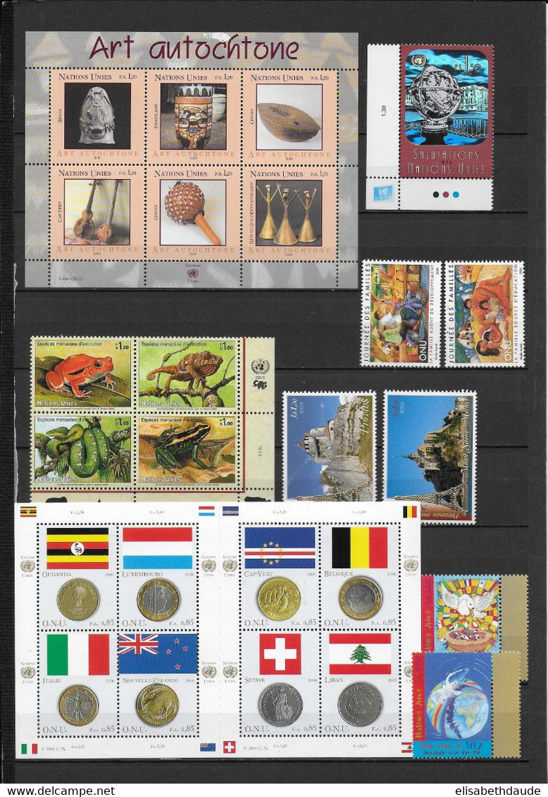 NATIONS UNIES / ONU - GENEVE - ANNEE COMPLETE 2006 ** MNH SAUF CARNET - - Nuovi