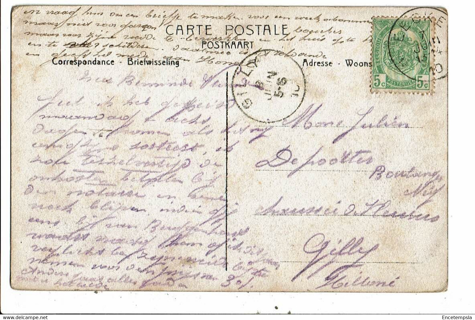 CPA-Carte Postale-Belgique-Eecke Het Kasteel  -1910-VM21618dg - Nazareth