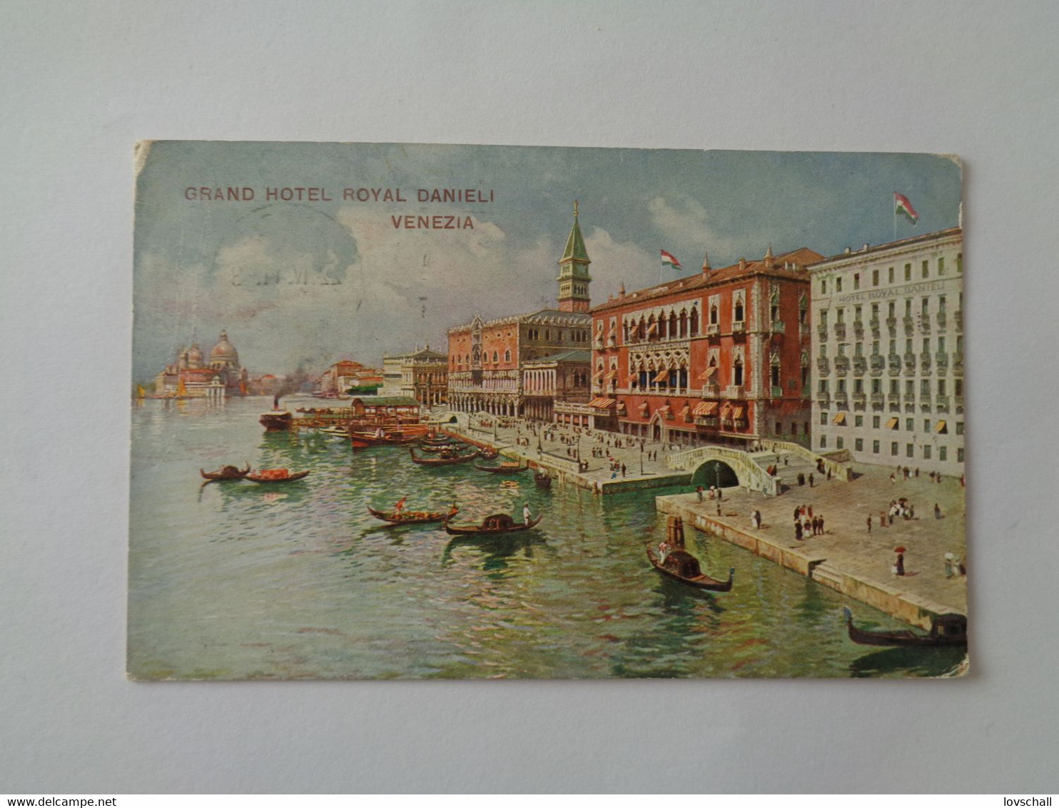 Venezia. - Grand Hotel Royal Danieli. (22 - 4 - 1914) - Venezia (Venice)