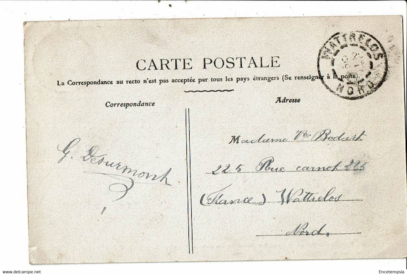 CPA-Carte Postale-Belgique-Estaimpuis- Bénédiction De La Première Pierre Du Pensionnat St J. De La Salle 1908-VM21619dg - Estaimpuis