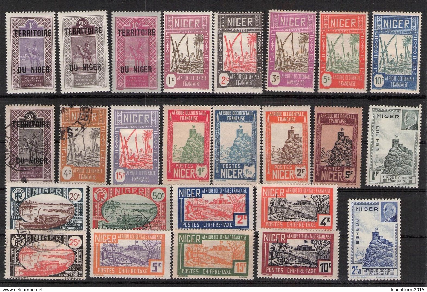 NIGER - SMALL COLLECTION -**/*/O- //C5 - Andere & Zonder Classificatie