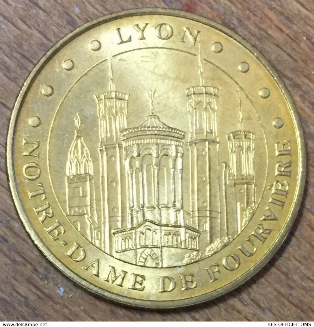 69 LYON NOTRE-DAME DE FOURVIÈRE MDP 2011 MÉDAILLE SOUVENIR MONNAIE DE PARIS JETON TOURISTIQUE MEDALS COINS TOKENS - 2011