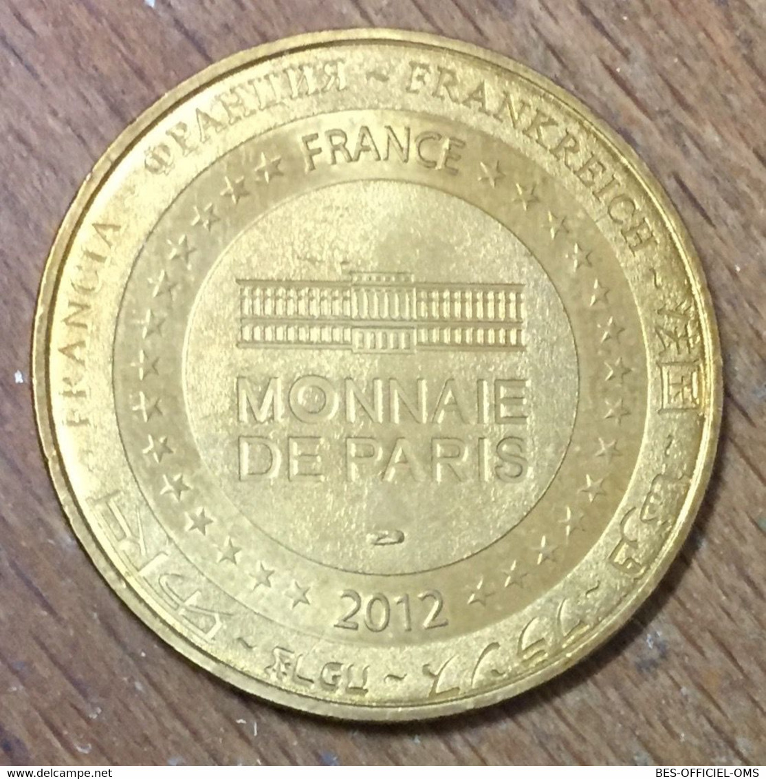 69 LAC DES SAPINS MÉDAILLE SOUVENIR MONNAIE DE PARIS 2012 JETON TOURISTIQUE MEDALS COINS TOKENS - 2012