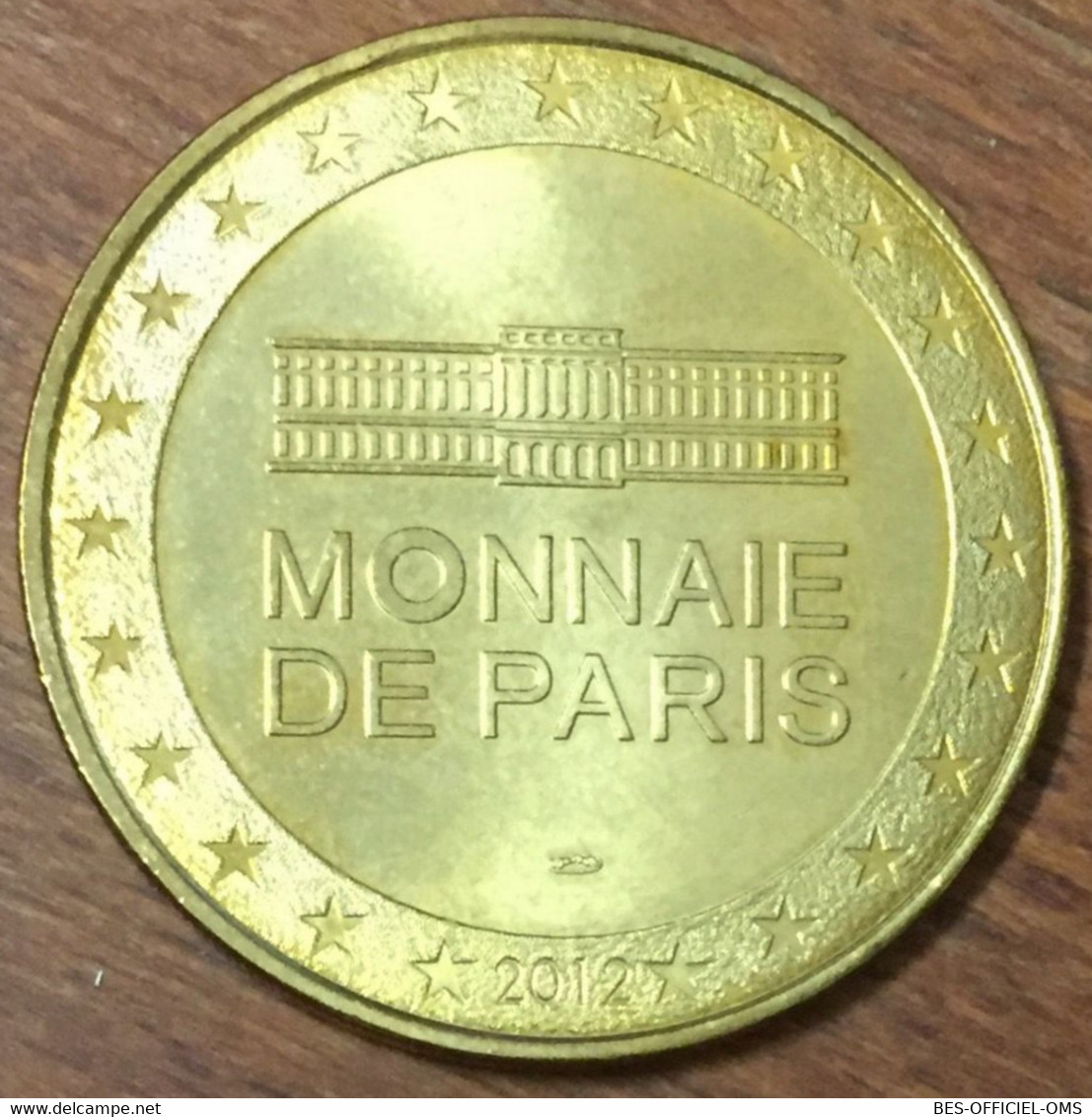 75006 PARIS ÉGLISE SAINT GERMAIN DES PRÉS MDP 2012 MÉDAILLE MONNAIE DE PARIS JETON TOURISTIQUE MEDALS COINS TOKENS - 2012