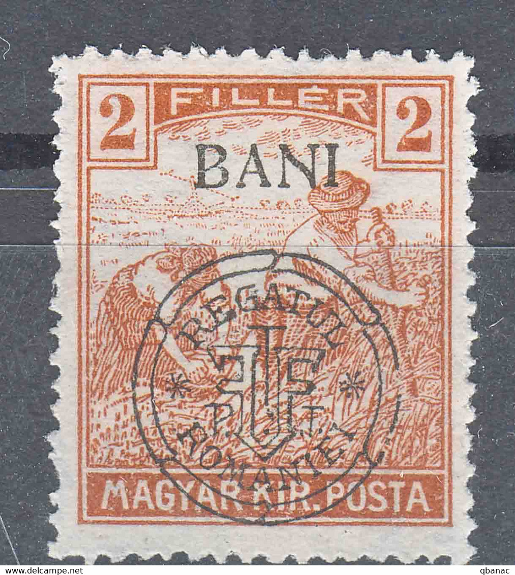 Romania Overprint On Hungary Stamps Occupation Transylvania 1919 Mi#26 I Mint Hinged - Siebenbürgen (Transsylvanien)