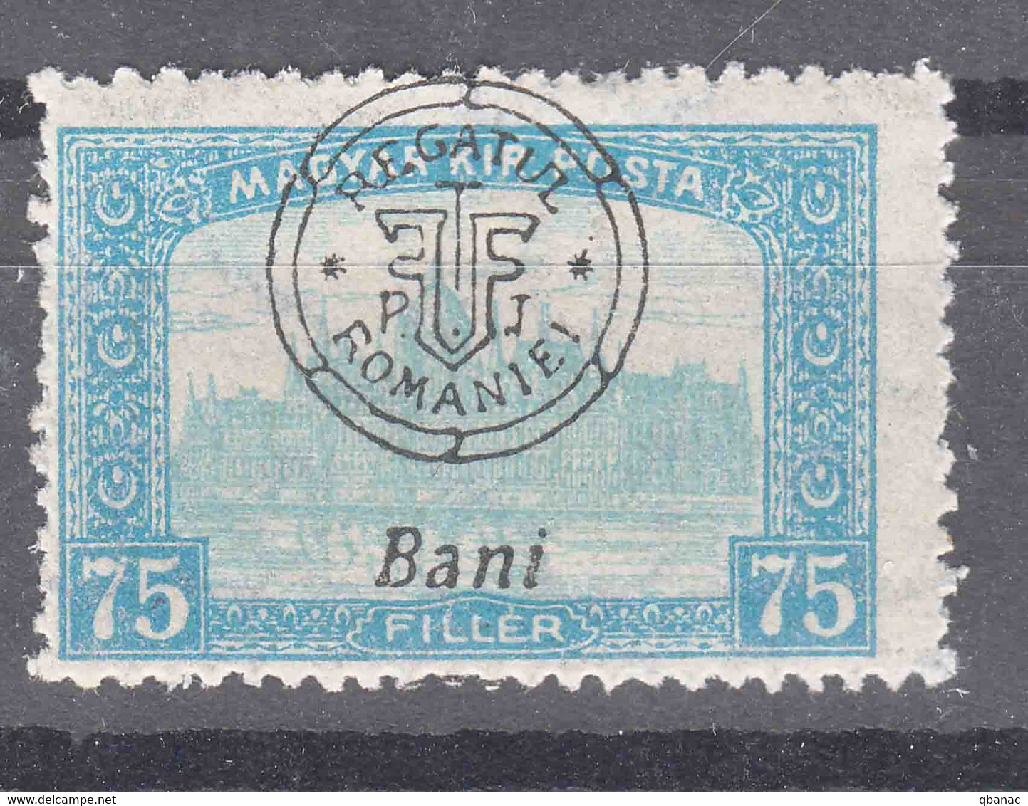 Romania Overprint On Hungary Stamps Occupation Transylvania 1919 Mi#38 II Mint Hinged - Transsylvanië