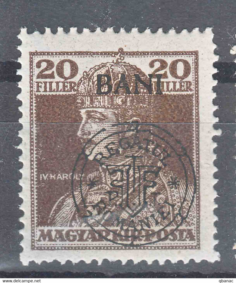 Romania Overprint On Hungary Stamps Occupation Transylvania 1919 Mi#47 I Mint Hinged - Transsylvanië