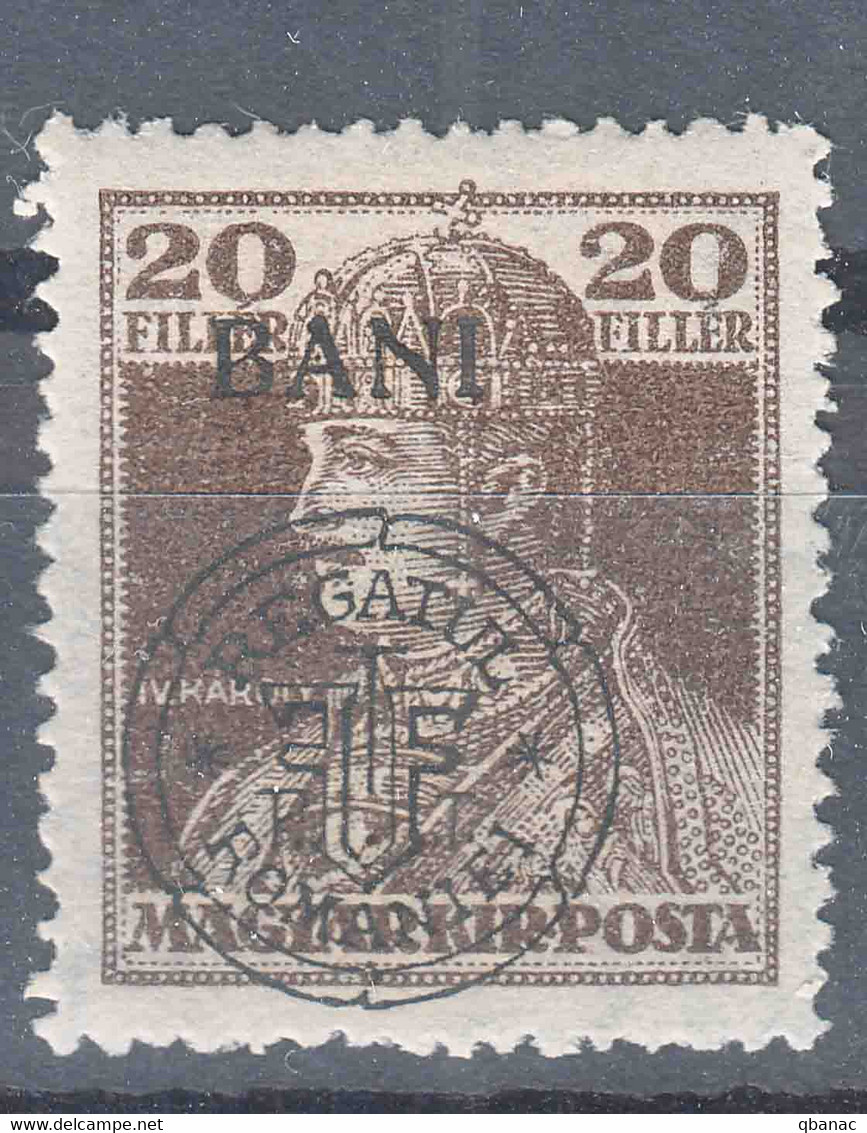 Romania Overprint On Hungary Stamps Occupation Transylvania 1919 Mi#47 I Mint Hinged - Siebenbürgen (Transsylvanien)