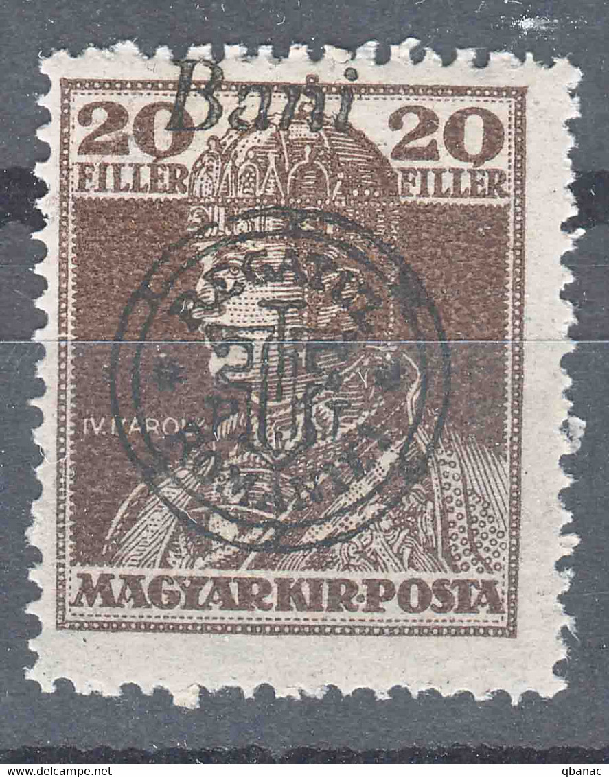 Romania Overprint On Hungary Stamps Occupation Transylvania 1919 Mi#47 II Mint Hinged - Transylvania