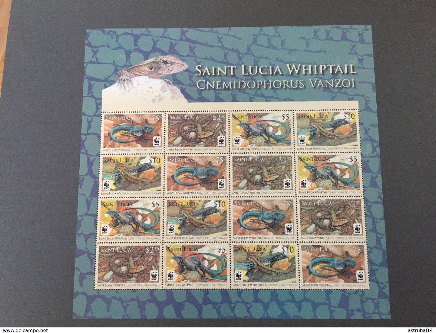 Lot de 20 feuillets et blocs WWF MNH neufs 1988-2009