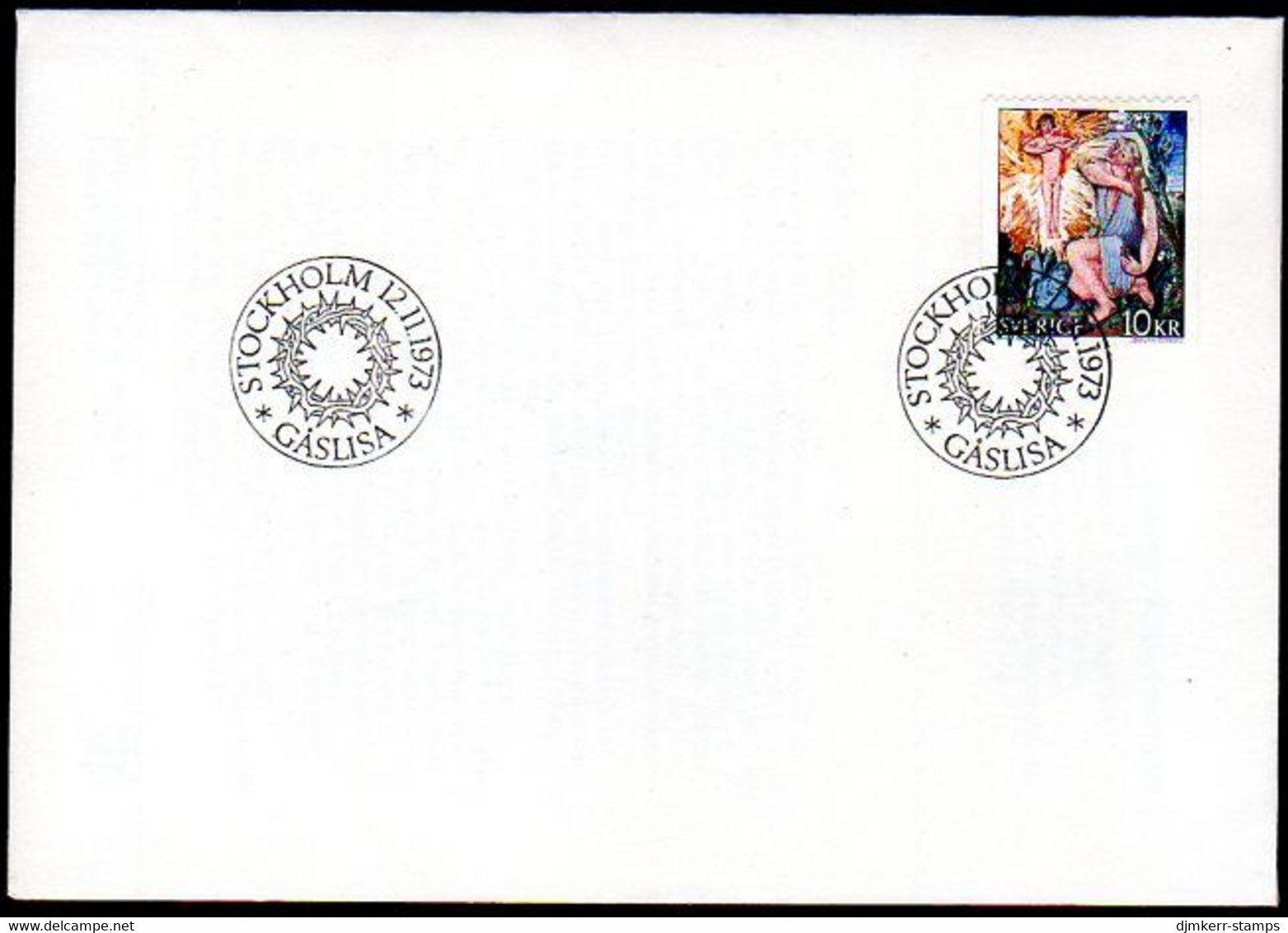 SWEDEN 1973 Josephson Painting FDC.  Michel 832y - FDC