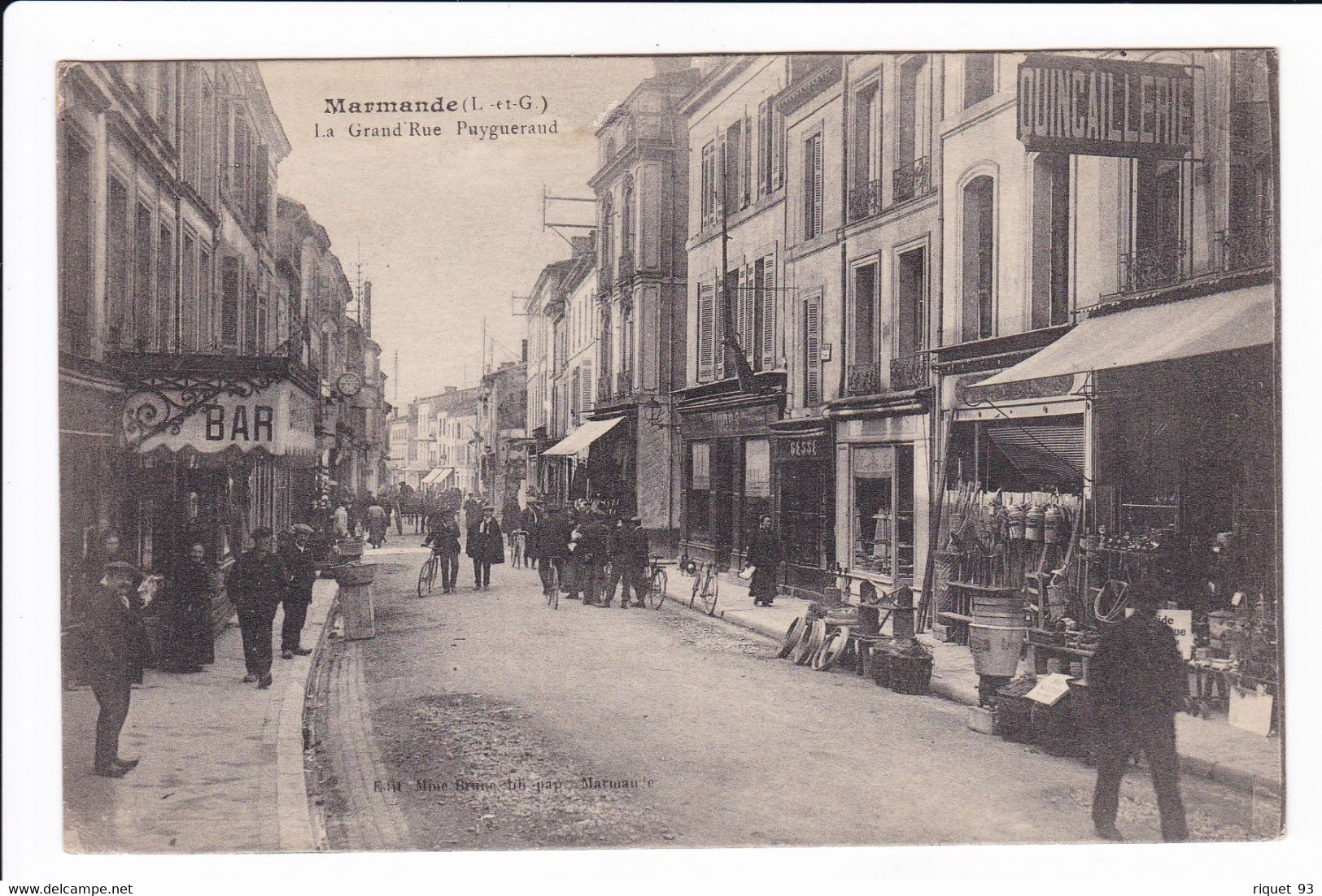 Marmande - La Grand'Rue Puyguéraud - Marmande