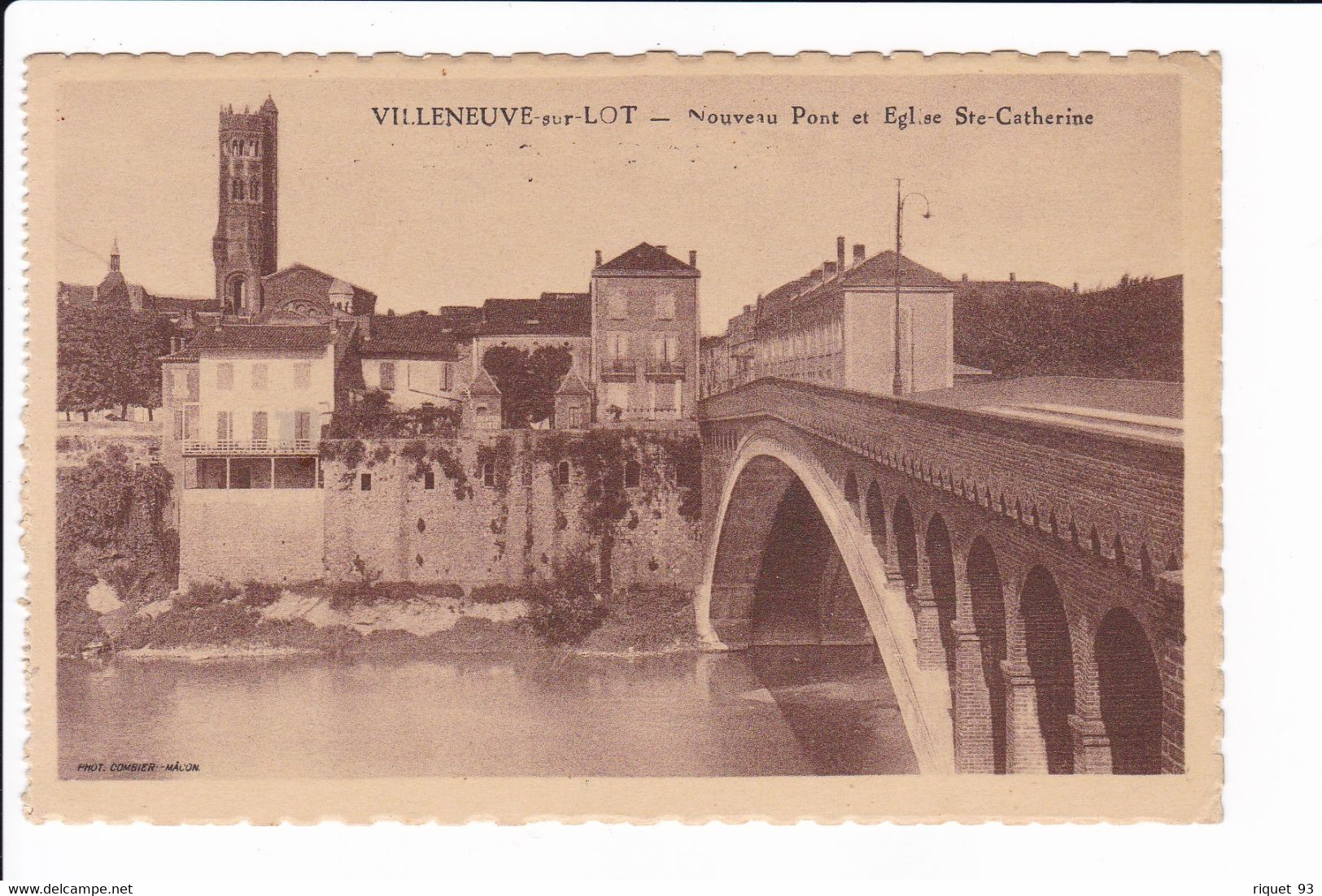 Lot 6 Cp De VILLENEUVE-sur-LOT ( Voir Scans) - Villeneuve Sur Lot