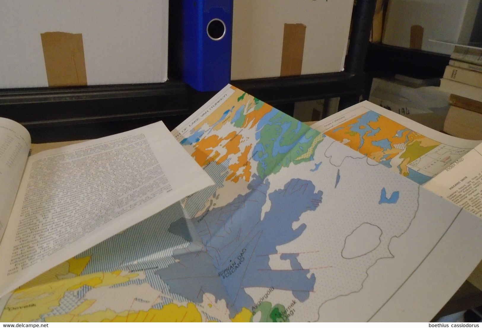 GEOLOGY OTHE VOLCANIC AREA NORTH OF LAKE VAN (TURKEY, Turquie) 1980 With MAP F. INNOCENTI, Pisa ; R MAZZUOLI, Cosenza - Geowissenschaften