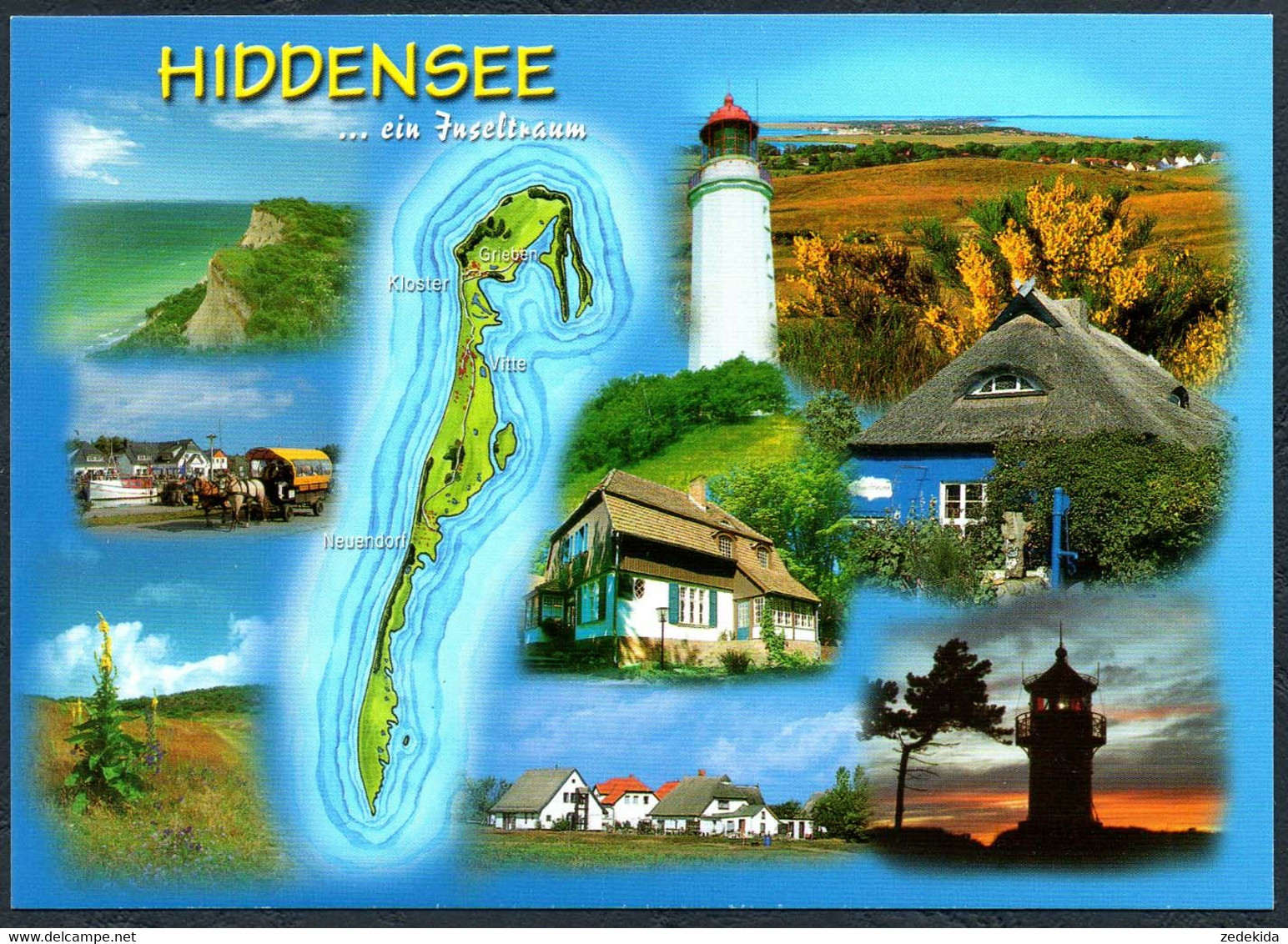 E0874 - TOP Hiddensee - UP Verlag - Hiddensee