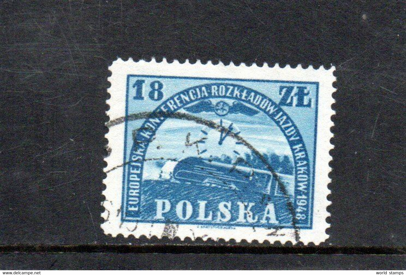 POLOGNE 1948 O - Gebraucht