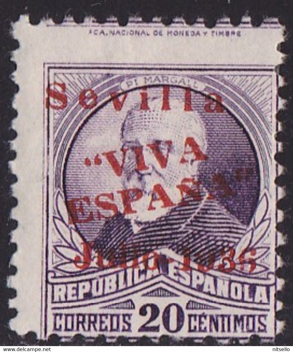 LOTE 2112A  //  (C061) ESPAÑA PATRIOTICOS - NACIONALISTAS  --  EDIFIL Nº: 23*MH - Nationalist Issues