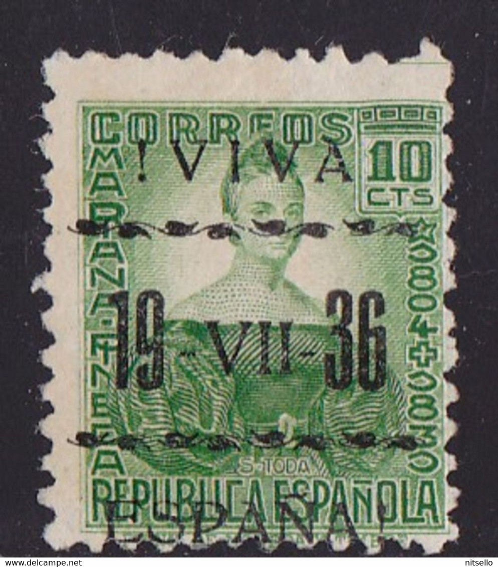 LOTE 2112A  //  (C061) ESPAÑA PATRIOTICOS - NACIONALISTAS  --  VITORIA  EDIFIL Nº: 6*MH - Nationalistische Ausgaben