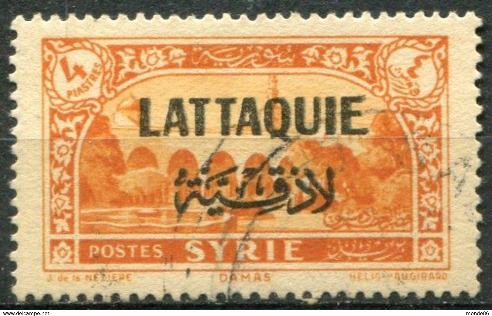 LATTAQUIE - Y&T  N° 11 (o) - Used Stamps