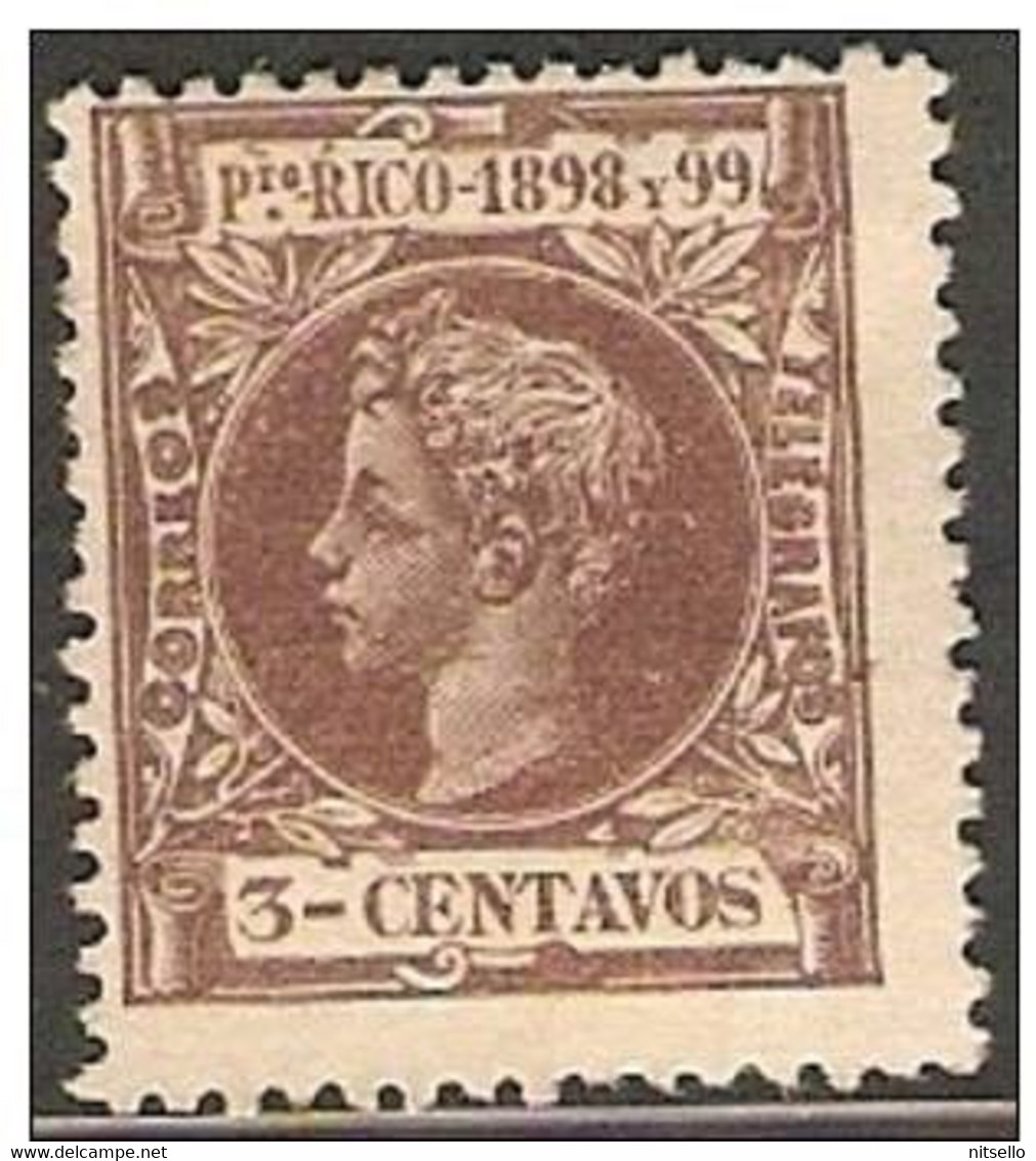 LOTE 2174 A  //  (C010) PUERTO RICO 1898  -   EDIFIL Nº: 137*MH - Puerto Rico