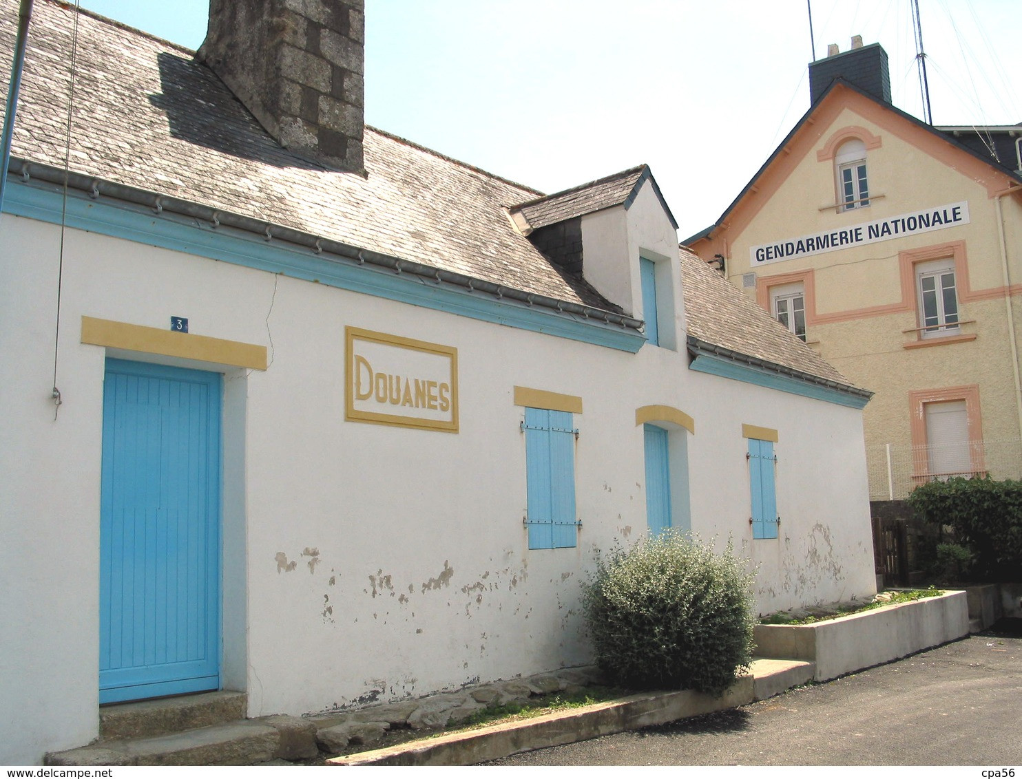 île De GROIX, Bureau Des DOUANES Et GENDARMERIE (faible Tirage, épuisé) Vente Directe X > Thème DOUANE - Douane