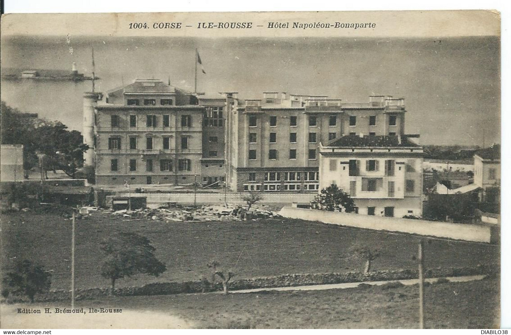 ILE -ROUSSE   ( HAUTE-CORSE )   HOTEL NAPOLEON-BONAPARTE - Ristoranti