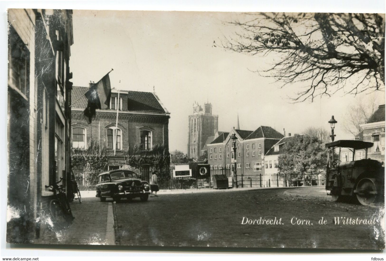 Dordrecht - Corn. De Wittstraat - Zie Oude Wagen  - Uitgave JCVD 155 - Ongelopen Kaart - Dordrecht