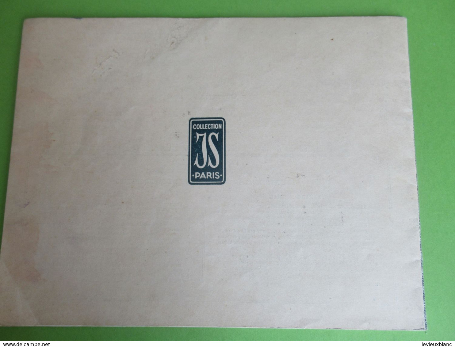 Catalogue/ Les Jours Modernes à Fils Tirés/Collection JS/Album N°2/ CB à La Croix/Vers 1920-1930                   MER73 - Spitzen Und Stoffe